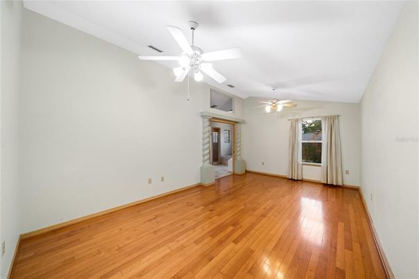 Empty room, Interior, Wood Texture Flooring