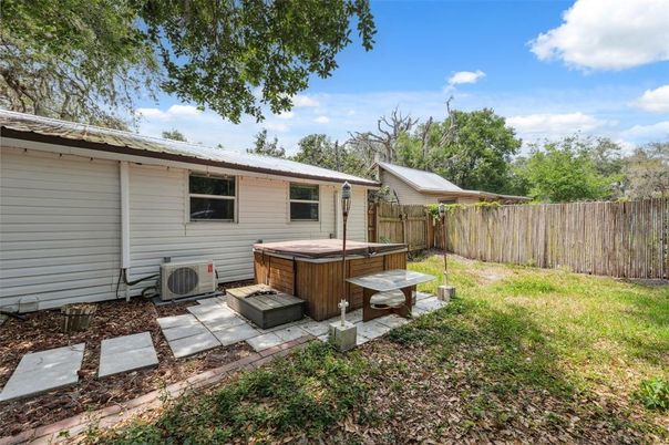 Backyard, Exterior, Hot Tub