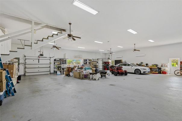 Garage, Interior, Recessed Lighting