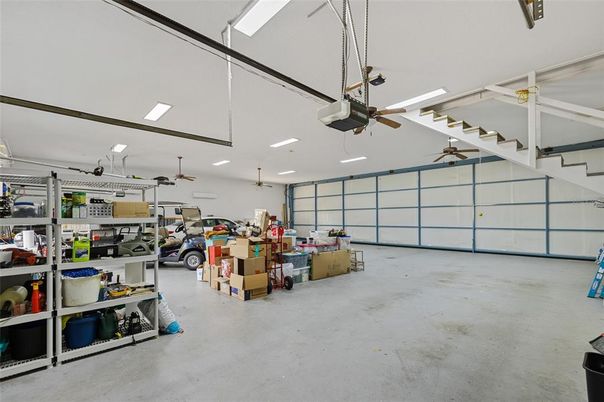Garage, Interior, Recessed Lighting