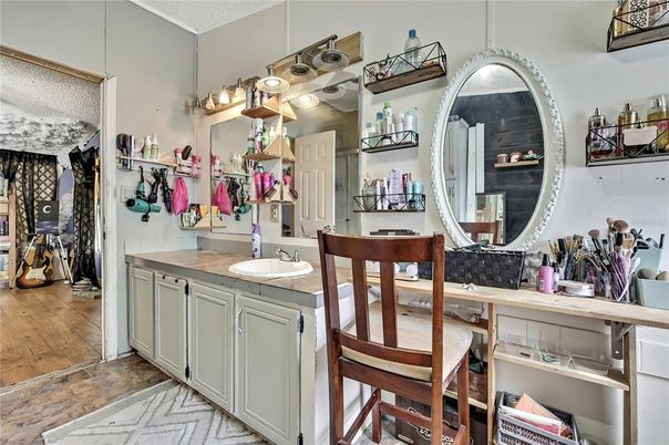 Bathroom, Dining room, Interior, Wood Texture Flooring