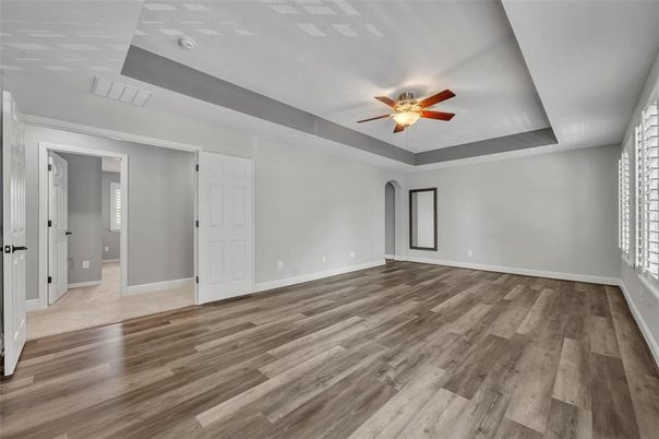 Empty room, Interior, Wood Texture Flooring