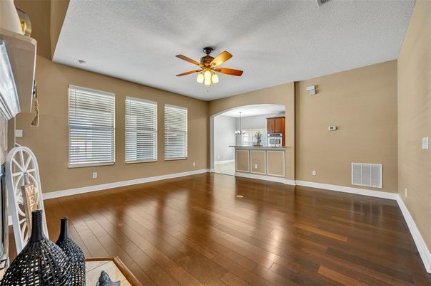 Empty room, Interior, Wood Texture Flooring