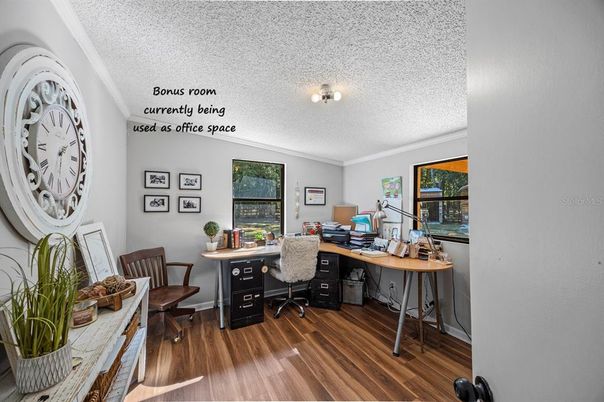 Home Office, Interior, Wood Texture Flooring