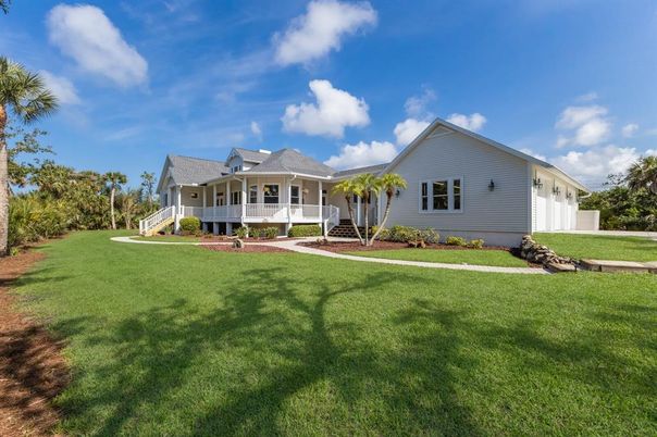 Attached, Backyard, Exterior, Facade, Farmhouse