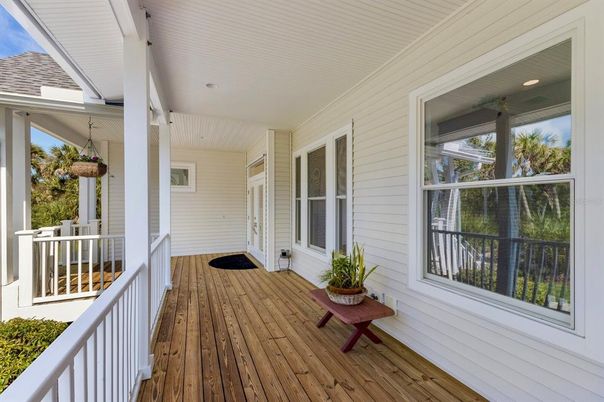 Exterior, Wood Texture Flooring
