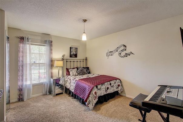 Bedroom, Interior, Pendant Lights