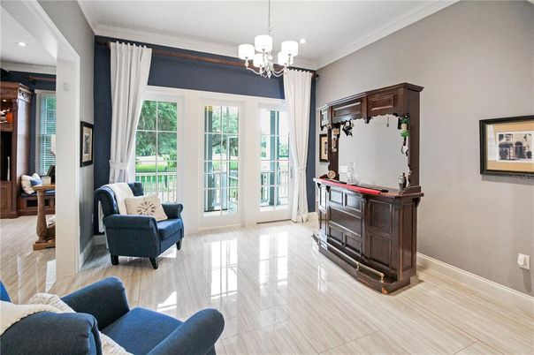 Chandelier, Interior, Living room, Recessed Lighting