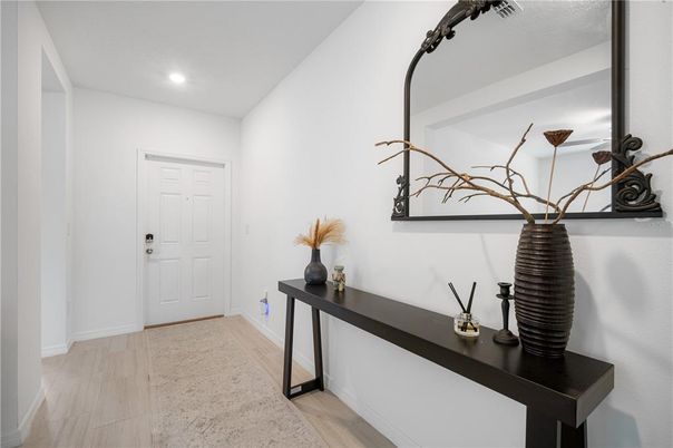Interior, Recessed Lighting, Wood Texture Flooring