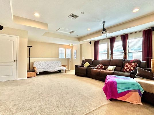 Bedroom, Interior, Living room, Recessed Lighting