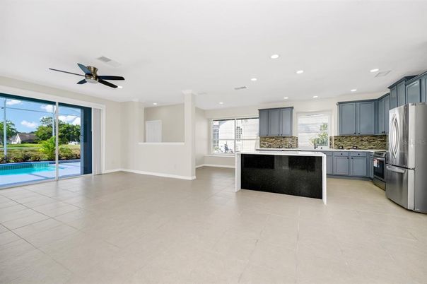Interior, Kitchen, Recessed Lighting
