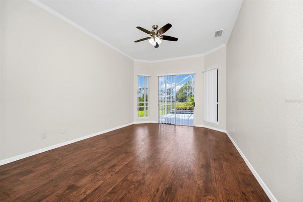 Empty room, Interior, Wood Texture Flooring