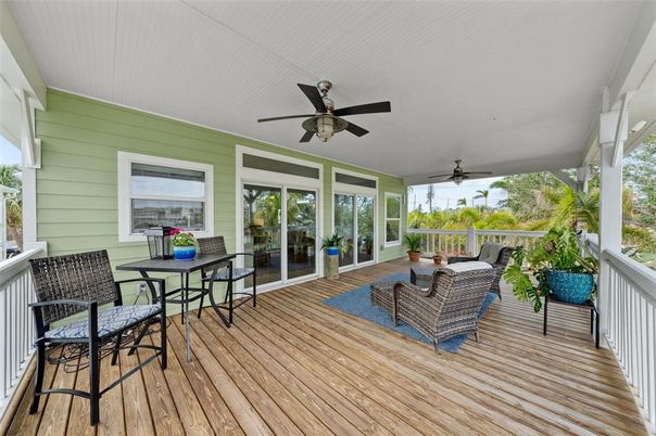 Exterior, Wood Texture Flooring