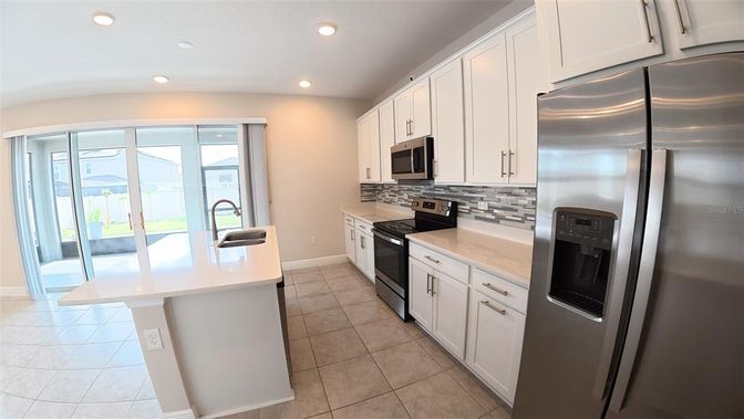 Interior, Kitchen, Recessed Lighting, Stainless Steel Appliances
