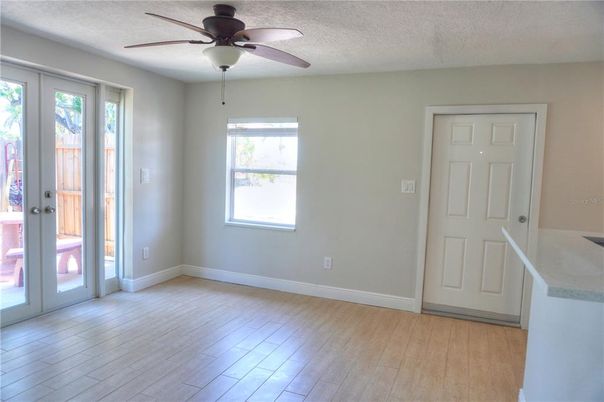 Empty room, Interior, Wood Texture Flooring