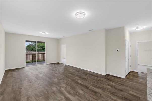 Empty room, Interior, Wood Texture Flooring