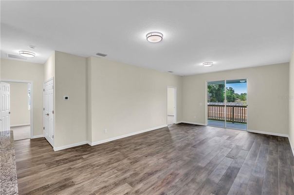 Empty room, Interior, Wood Texture Flooring