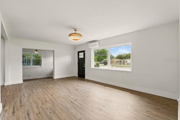 Empty room, Interior, Wood Texture Flooring
