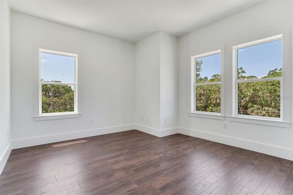 Empty room, Interior, Wood Texture Flooring