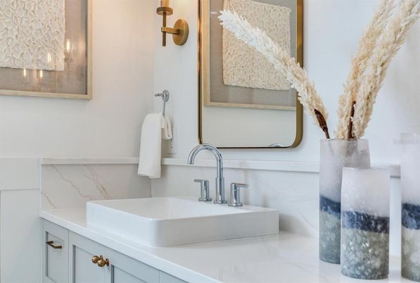 Bathroom, Interior, Marble Walls
