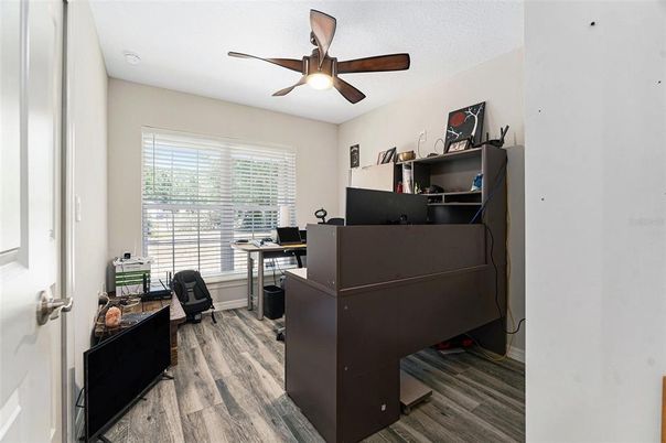 Home Office, Interior, Wood Texture Flooring