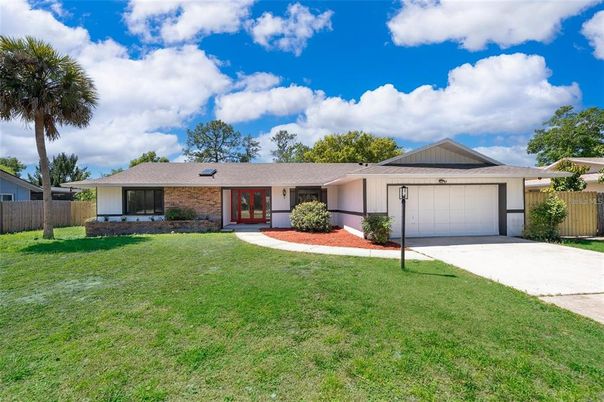 Attached, Backyard, Exterior, Facade, Ranch