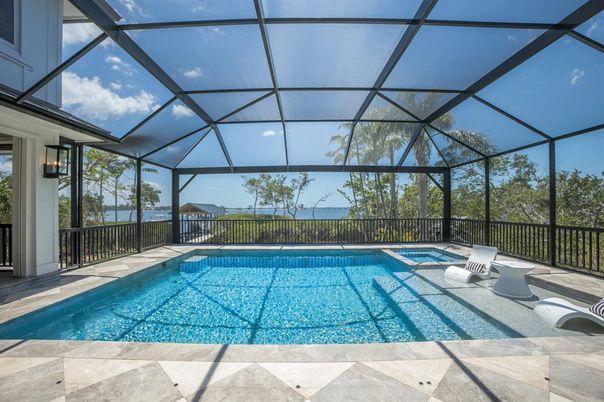 Glass Ceilings, Interior, Pool, Sun Room