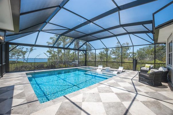 Glass Ceilings, Interior, Pool, Sun Room