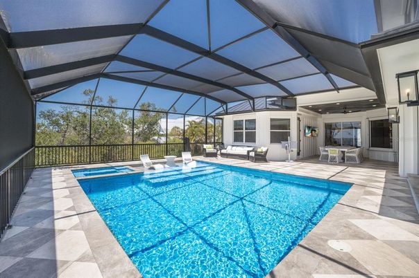 Glass Ceilings, Interior, Pool, Sun Room