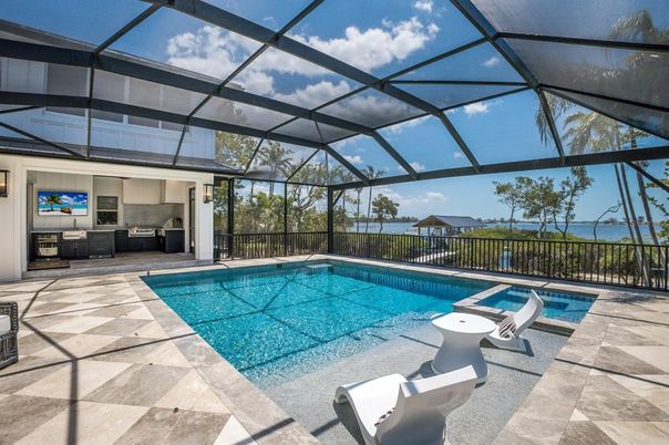 Glass Ceilings, Interior, Pool, Sun Room