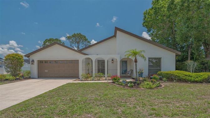 Attached, Backyard, Exterior, Facade, Ranch