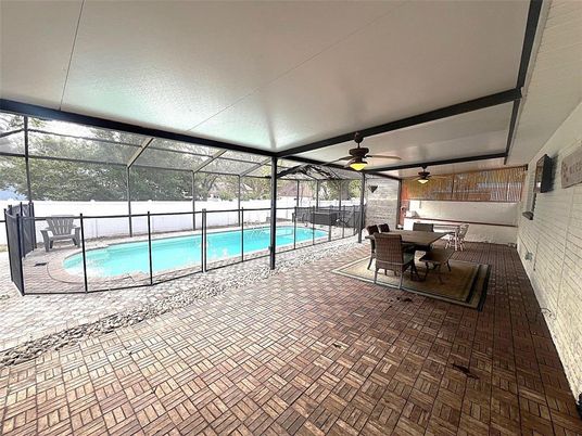 Dining room, Glass Ceilings, Interior, Pool, Sun Room
