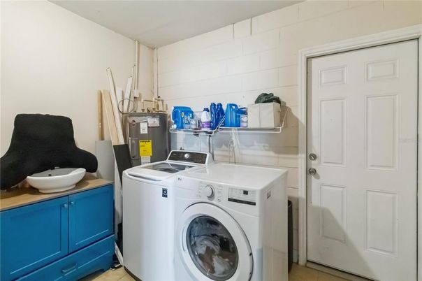 Interior, Washer