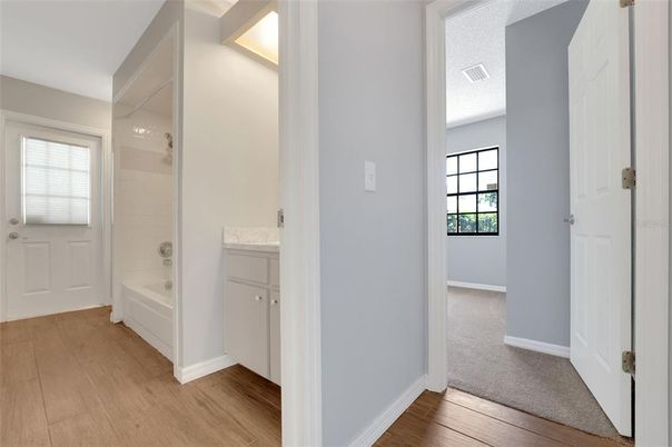 Bathroom, Interior, Wood Texture Flooring
