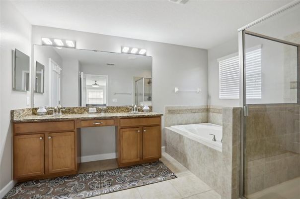 Bathroom, Dual Sink Vanities, Interior