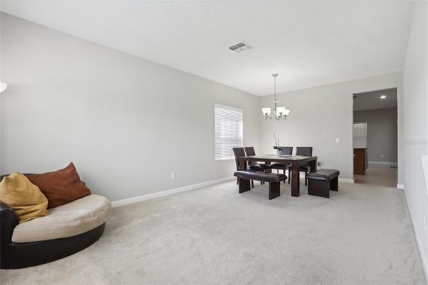 Chandelier, Dining room, Interior, Recessed Lighting