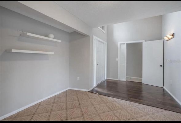 Empty room, Interior, Wood Texture Flooring