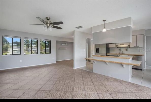Interior, Kitchen, Pendant Lights, Stainless Steel Appliances
