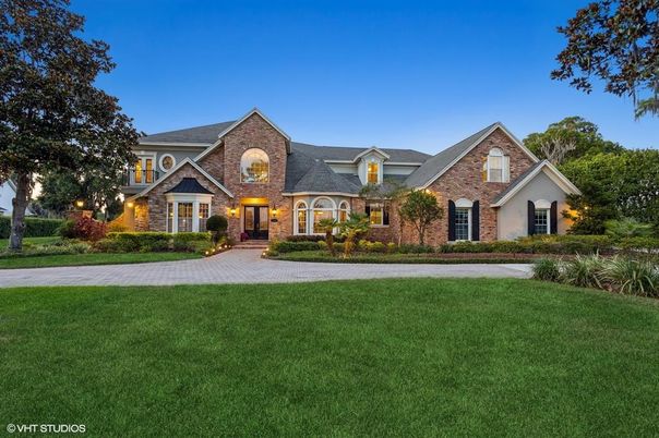 Backyard, Exterior, Facade, Brick Facade, French Provincial