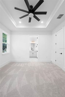 Bathroom, Empty room, Interior, Recessed Lighting