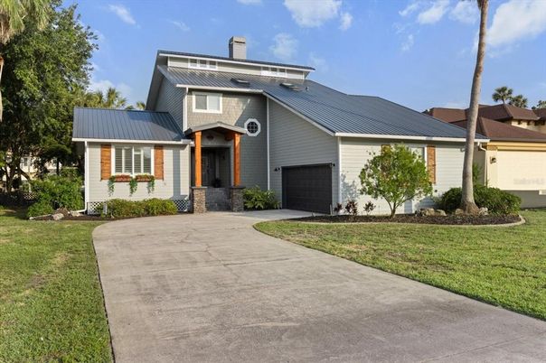 Attached, Backyard, Exterior, Facade, Farmhouse