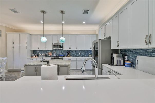 Interior, Kitchen, Pendant Lights, Recessed Lighting
