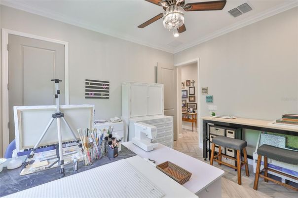 Home Office, Interior, Wood Texture Flooring