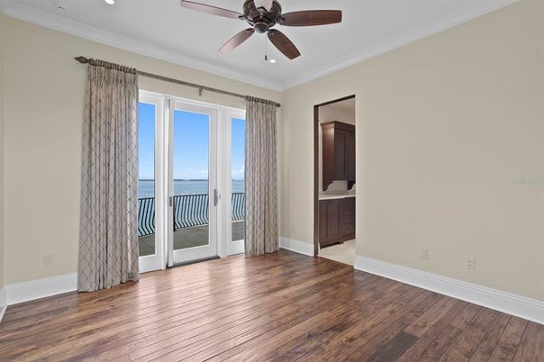 Empty room, Interior, Water, Wood Texture Flooring