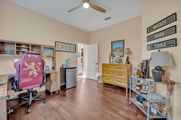 Home Office, Interior, Wood Texture Flooring