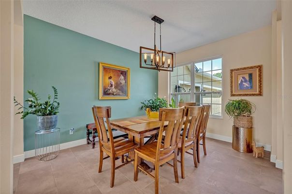 Dining room, Interior, Pendant Lights