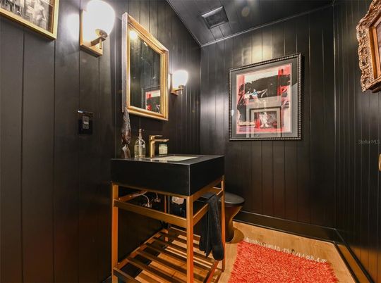 Interior, Wood Texture Flooring, Wooden Walls