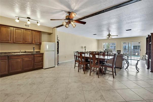 Dining room, Interior, Kitchen, Marble