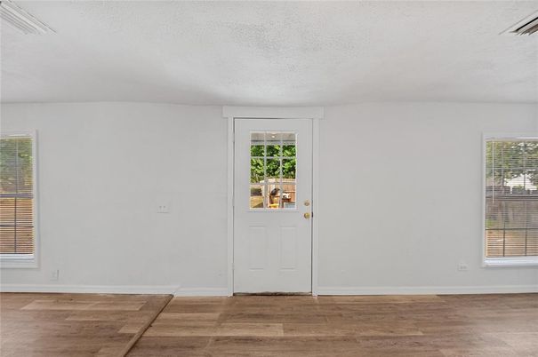 Empty room, Interior, Wood Texture Flooring
