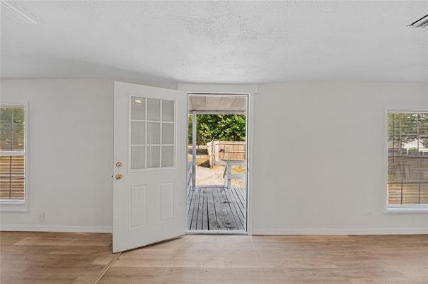 Empty room, Interior, Wood Texture Flooring